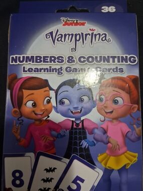 New Disney Junior Vampirina Numbers & Counting Flashcards